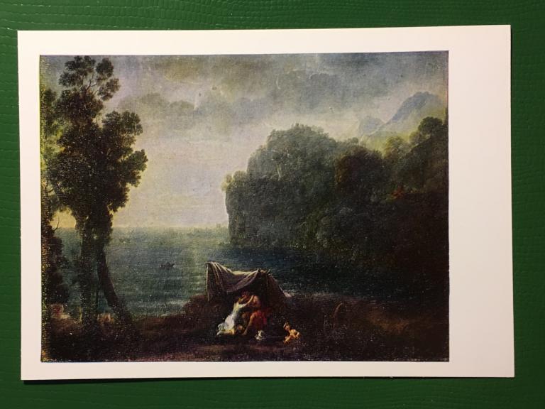 Клод Лоррен. Морской пейзаж с Ацисом и Галатеей. 1985 г.