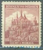 Богемия и Моравия (Германская оккупация) 1941 г. стандартный выпуск Липы негашеная**