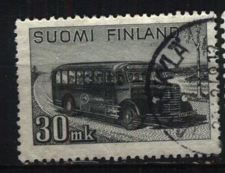 Финляндия 1946 Mi# 330 Автобус гаш a4