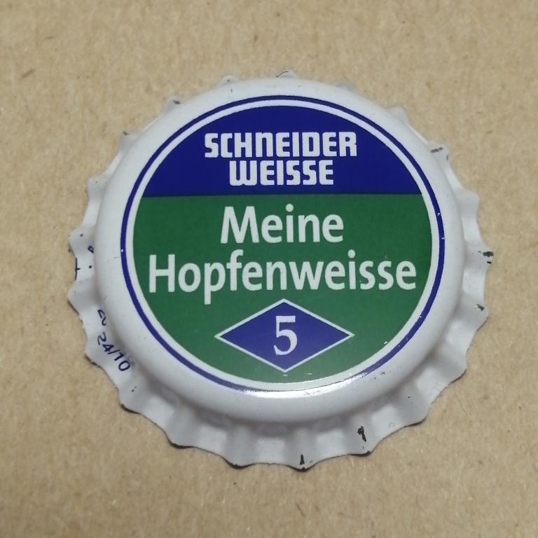 Пивная пробка Private Weissbierbrauerei G. Schneider & Sohn Германия необжатая
