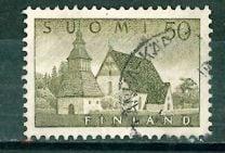 Финляндия 1957 Mi# 474 Кирха de