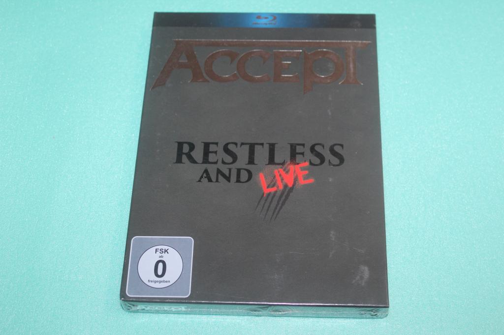 Accept / Restless And Live - Live In Europe 15 / BLU-RAY+2CD Germany DIGIBOOK