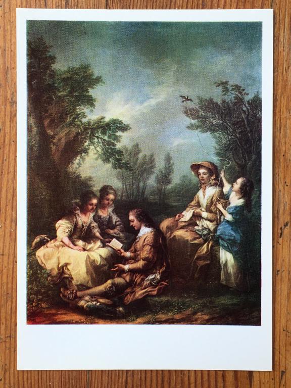 Карл Ванлоо. Чтение. 1971 г.