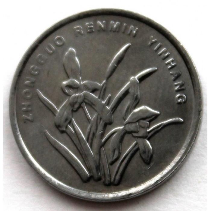КИТАЙ 1 цзяо 2011 (KM# 1210b) ЦВЕТОК ОРХИДЕИ