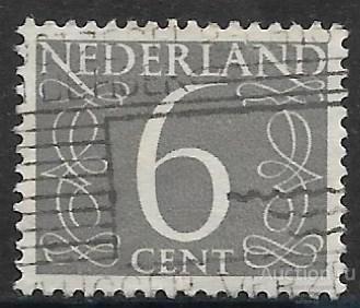 Нидерланды. 1954. Цифра - 1946-1957 - Тип "Van Krimpen". Used.