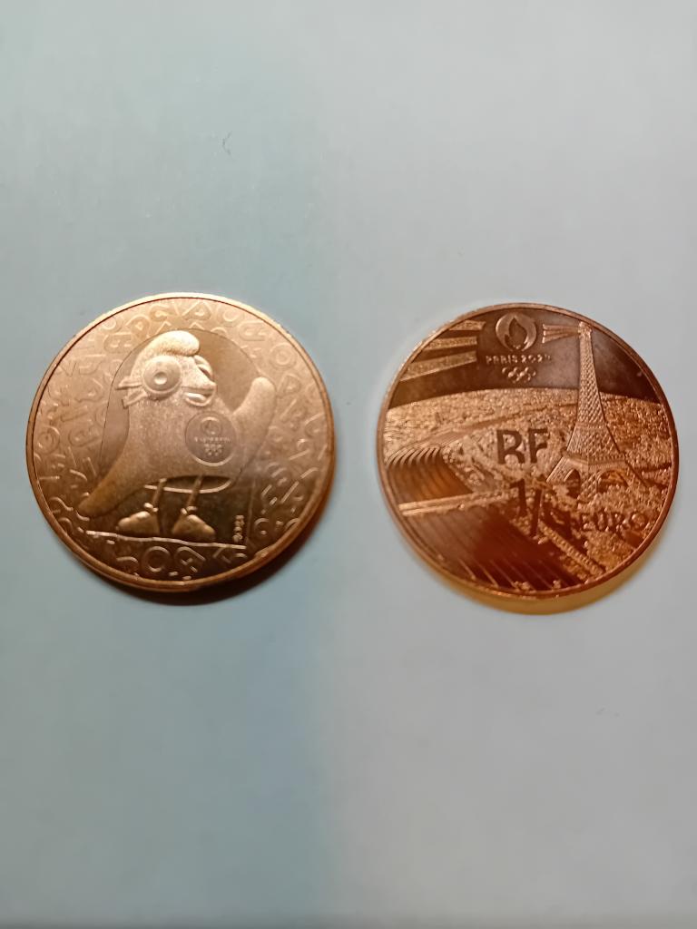 Франция 1/4 Евро 2024 Талисман «MASCOTTE»