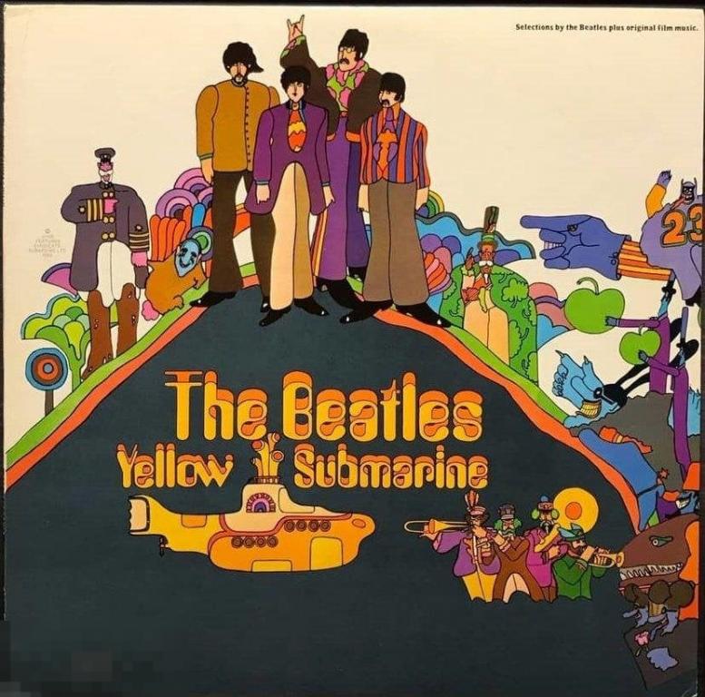 The Beatles - Yellow Submarine (1969) Apple, USA 