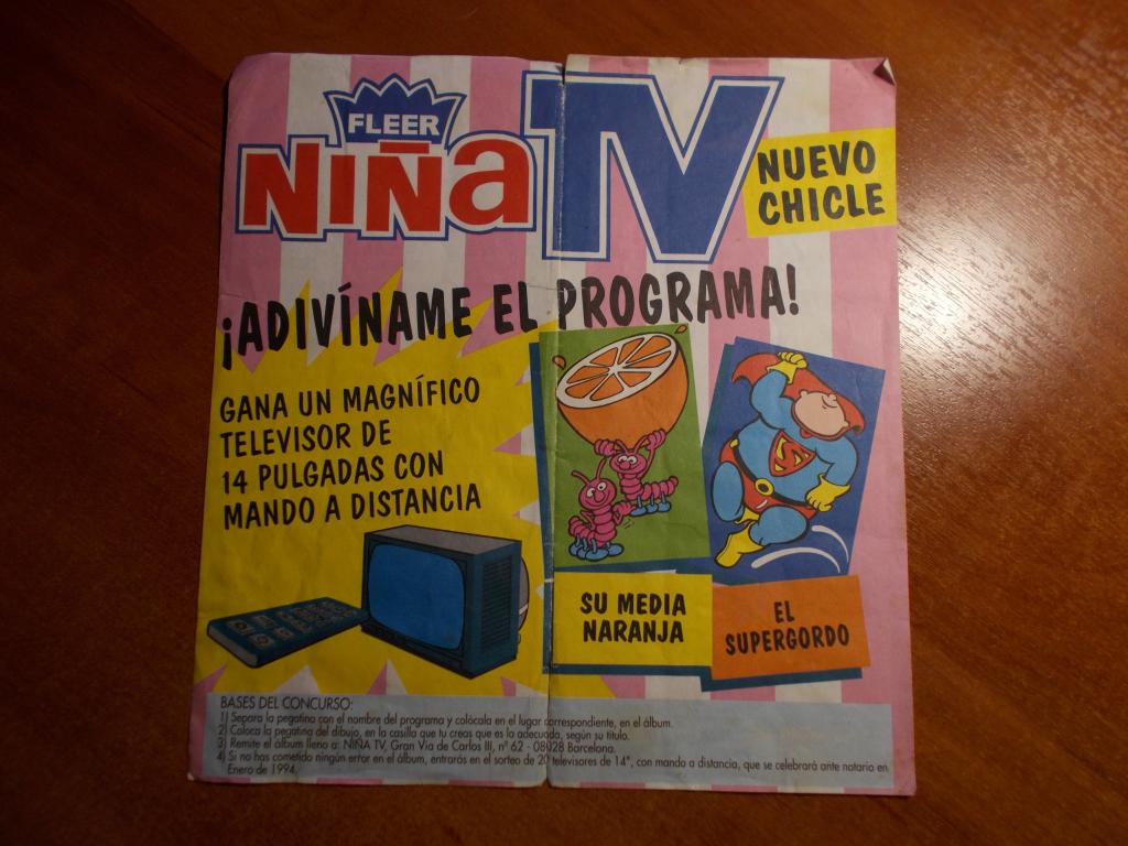 Частично Заполненный Альбом Nina TV