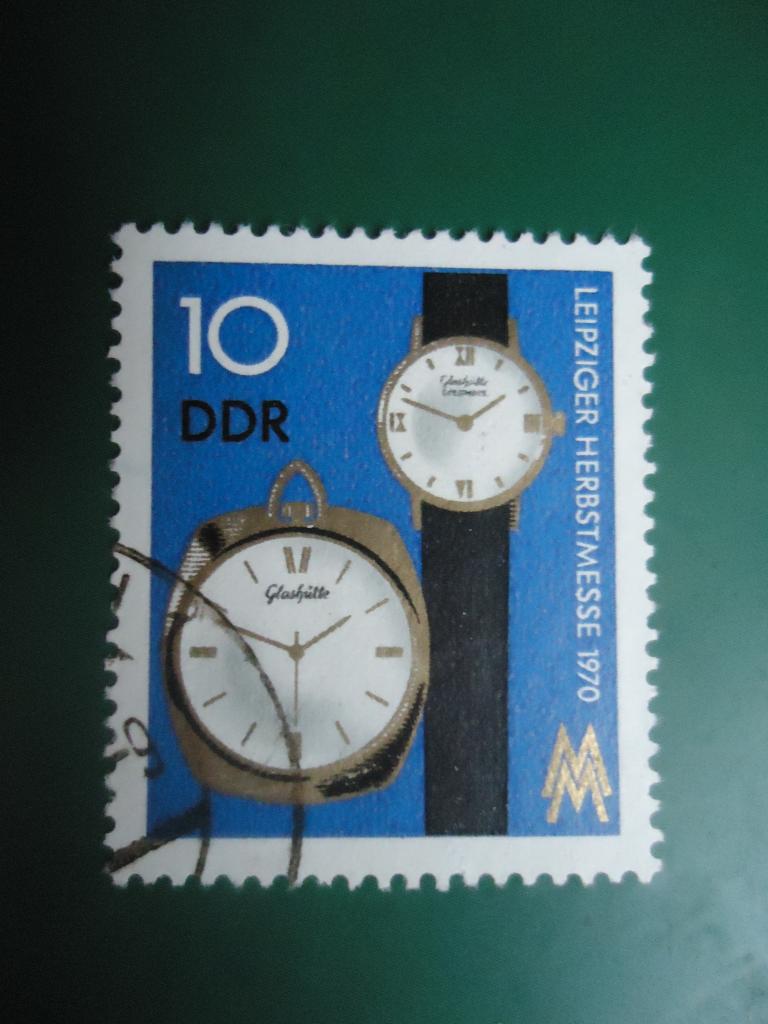 1970 г.    Германия  ГДР  гаш. без клея.
