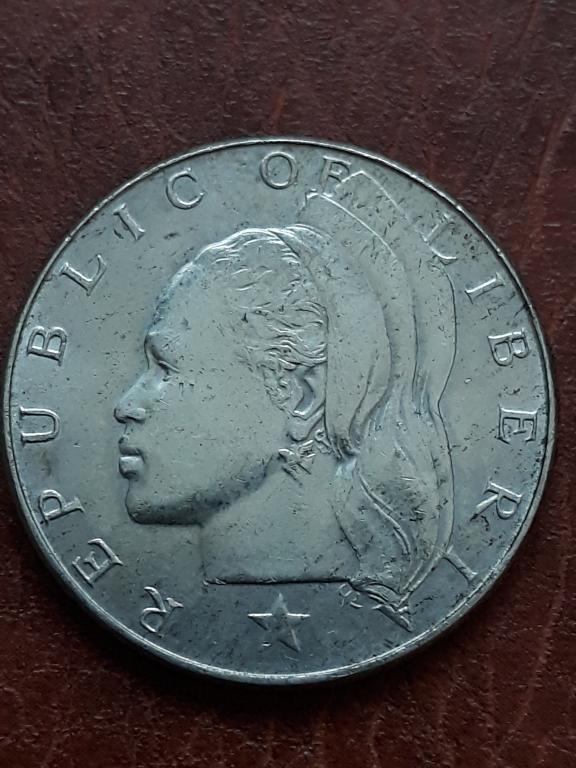 Либерия 1 доллар 1962 КМ 18
