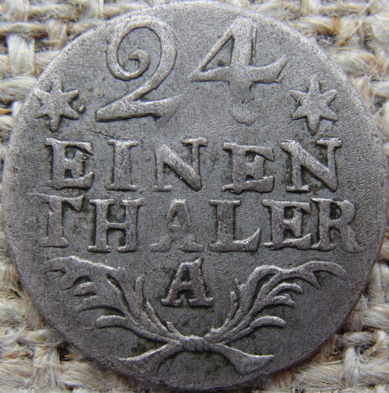 Пруссия королевство 1/24 талера 1783 год (А)
