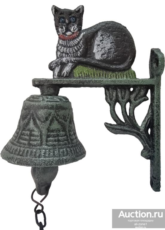 Колокольчик дверной КОШКА YM-DB-2343-N