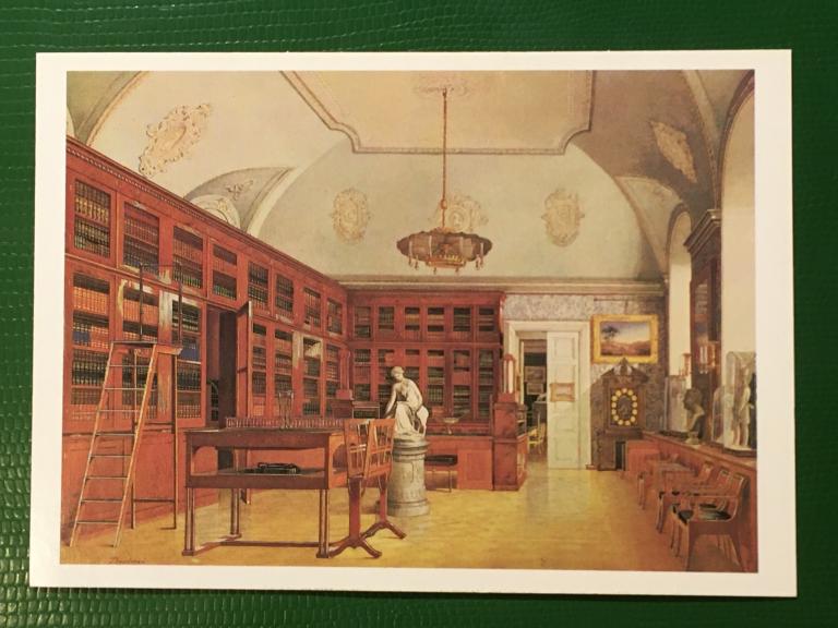 И.П. Вольский. Библиотека в Зимнем дворце. 1983 г.