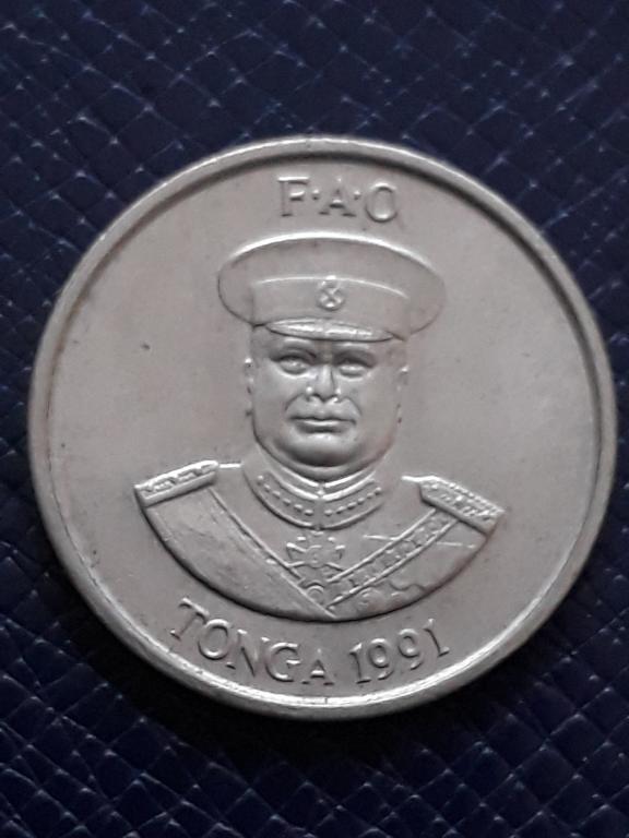 Тонга 10 сенити 1991 КМ 69