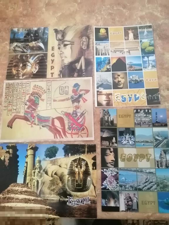 Открытки набор Египет 2000гг 