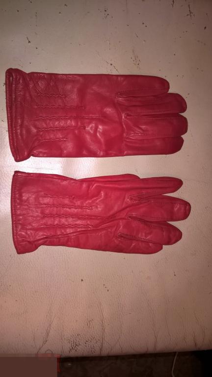 перчатки кожа лайковые Италия эксклюзив 