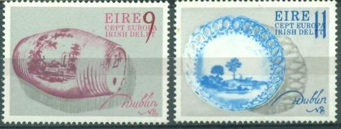 Кипр 1991  г.  ЕВРОПА-СЕПТ  серия  Ирландский Фарфор негашеная**