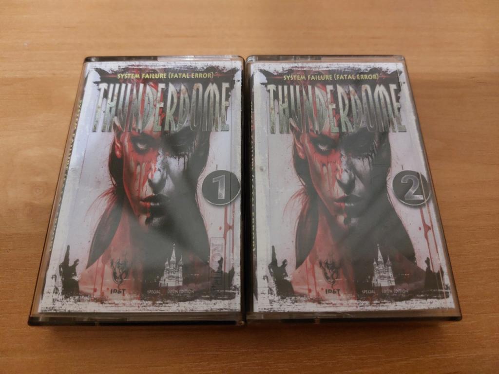 Лот аудиокассет THUNDERDOME - System Failure (Fatal Error) 1, 2