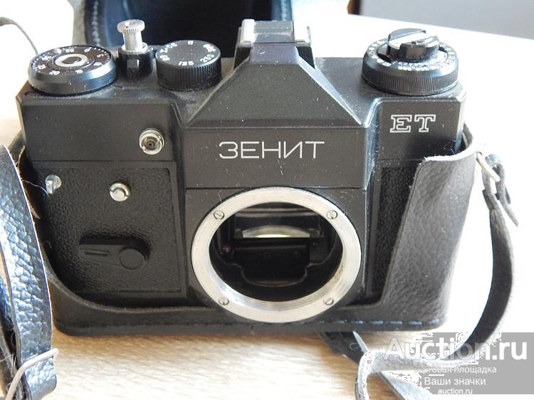 Фотоаппарат Зенит ЕТ. Новый. В коробке. С кофром. Без объектива. Отличный!