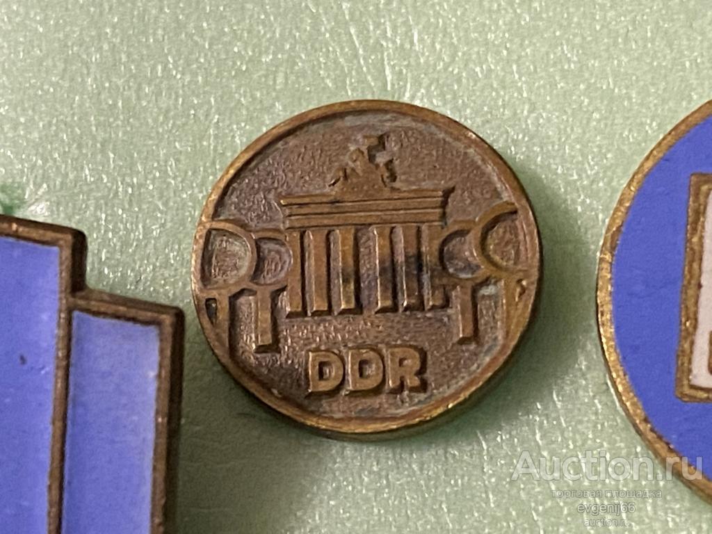 Знак значок DDR ГДР Бранденбургские ворота  СУПЕР РЕДЧАЙШИЙ RRR