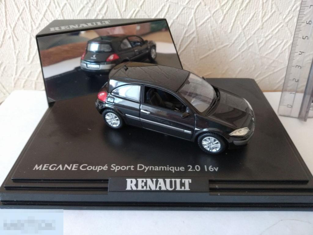 Рено Renault megane coupe sport dynamique v6 1/43 