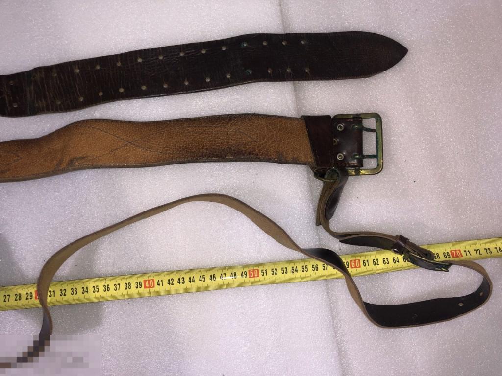 Ремень кожаный офицерский с портупеей ВС СССР. 