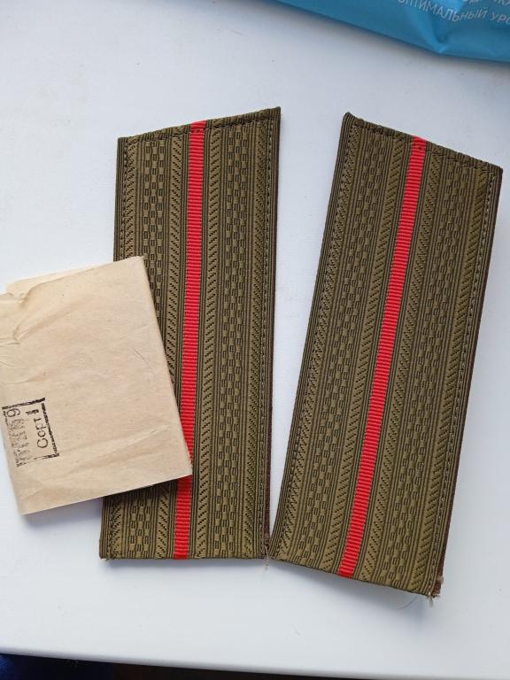 Повседневные погоны младших офицеров СА, кроме ВВС, обр.1969г.2