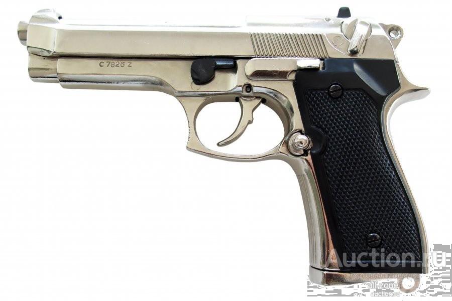 Пистолет БЕРЕТТА 92F, Италия, 1975 г. (Макет, ММГ) DE-1254-NQ