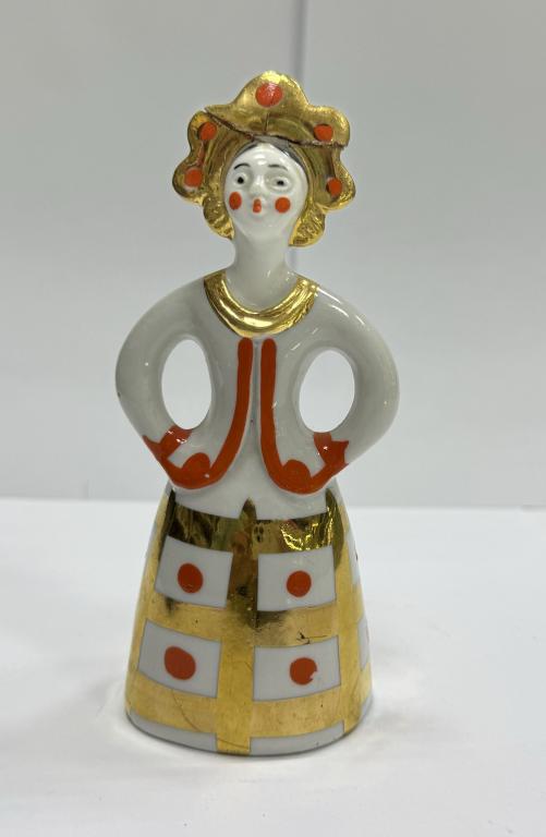 Девушка в кокошнике Дулево фарфор СССР