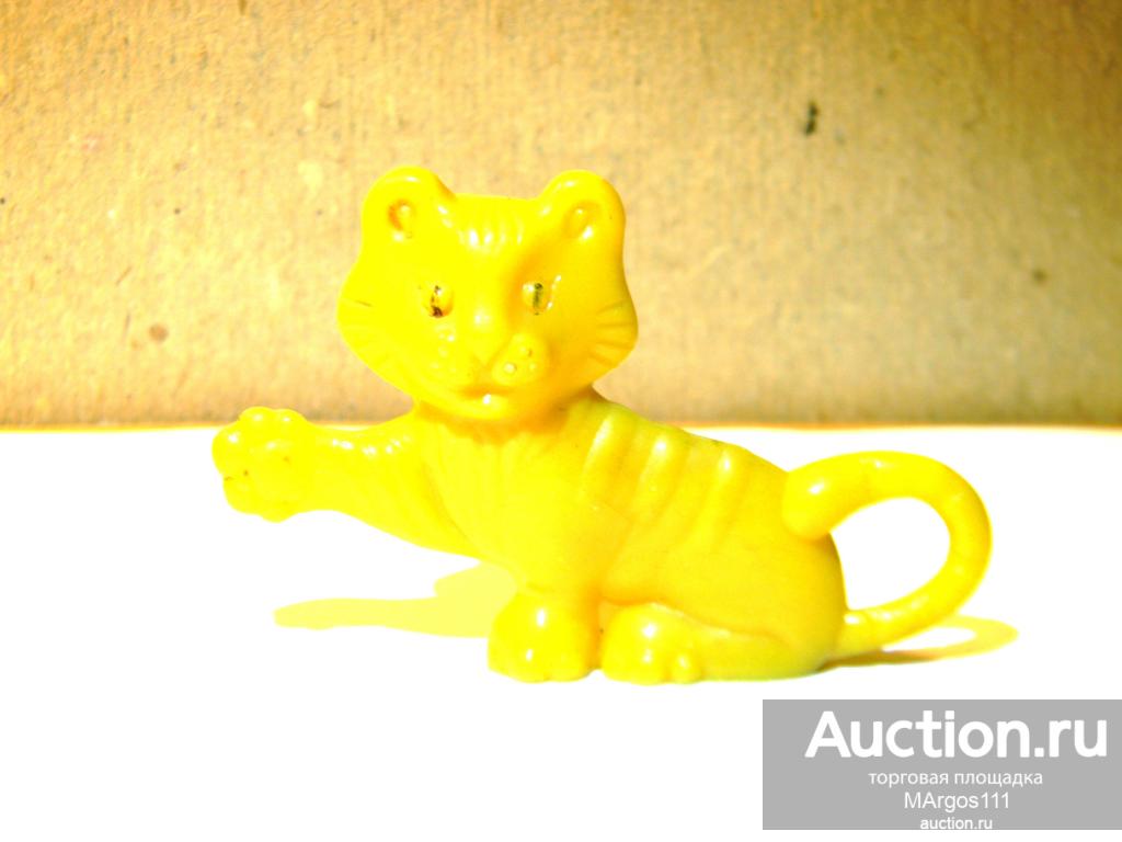 Миниатюрная фигурка Тигр Тигрёнок СССР