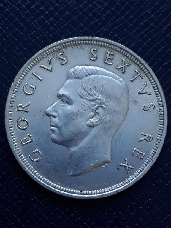 Южная Африка 5 шиллингов 1951 КМ 40.2