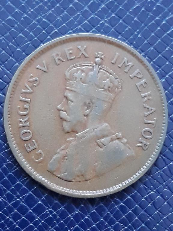 Южная Африка 1/2 пенни 1928 КМ 13.2