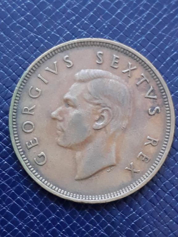 Южная Африка 1 пенни 1952 КМ 34.2