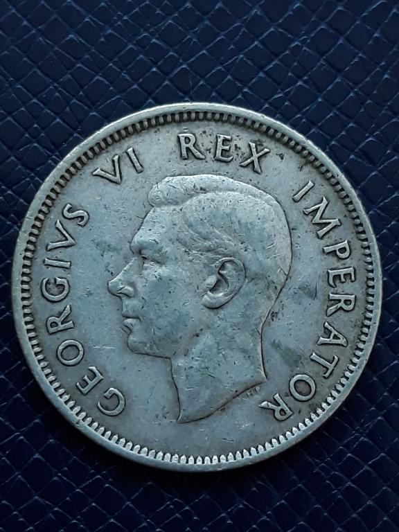 Южная Африка 1 шиллинг 1937 КМ 28