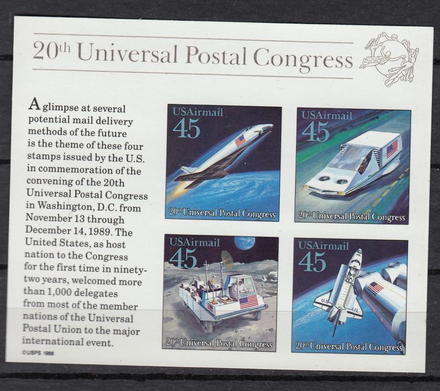 США. 1989 20-й Конгресс ВПС **