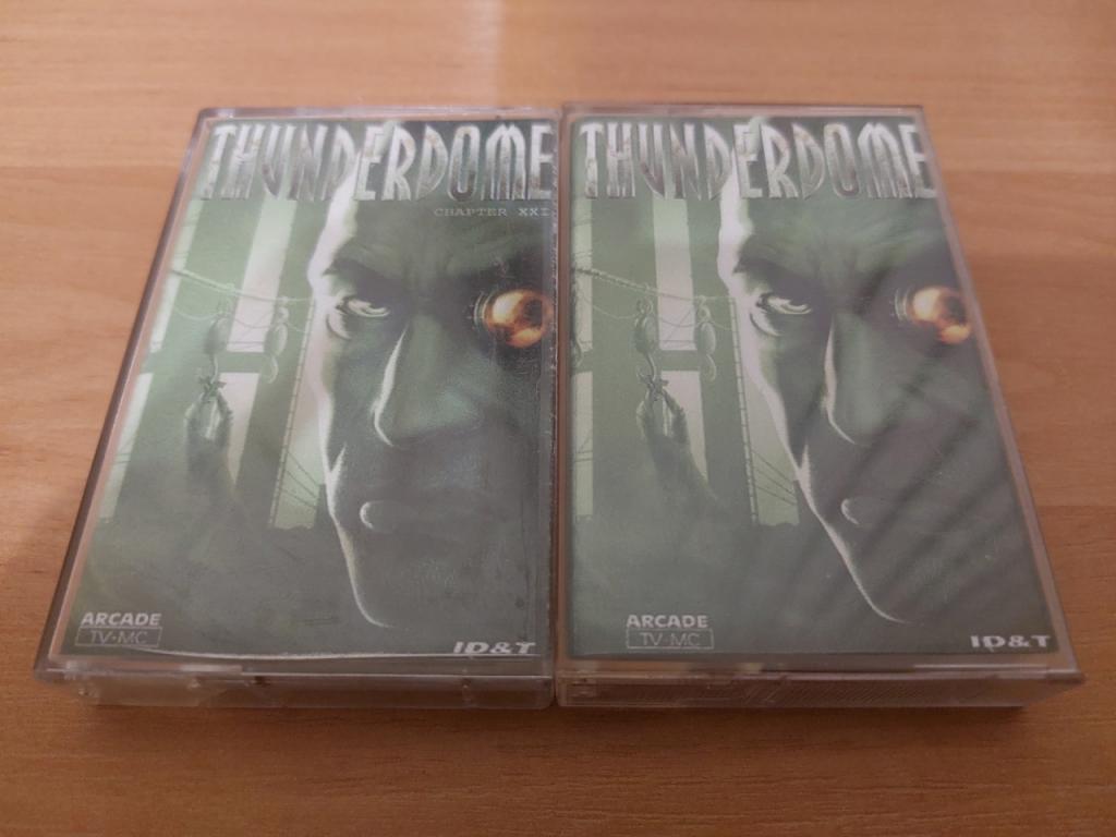 Лот аудиокассет Hardcore Thunderdome - XXI 1, 2