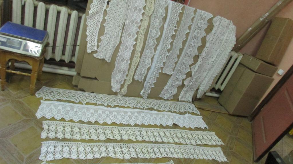 Дорожка Подзор Кружево. КРУЖЕВА СТАРИННЫЕ. 15 ШТУК. ЦЕНА ЗА ВСЕ