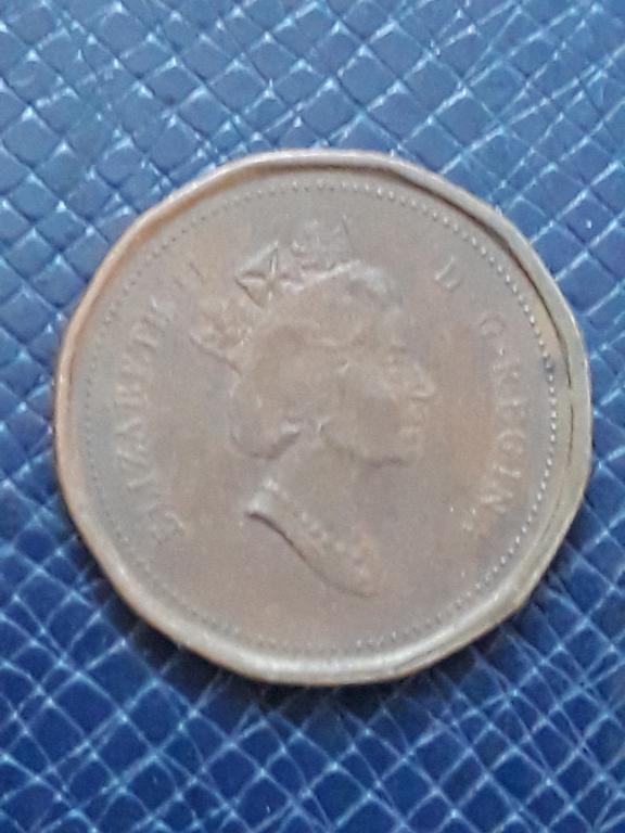 Канада 1 цент 1991 КМ 181