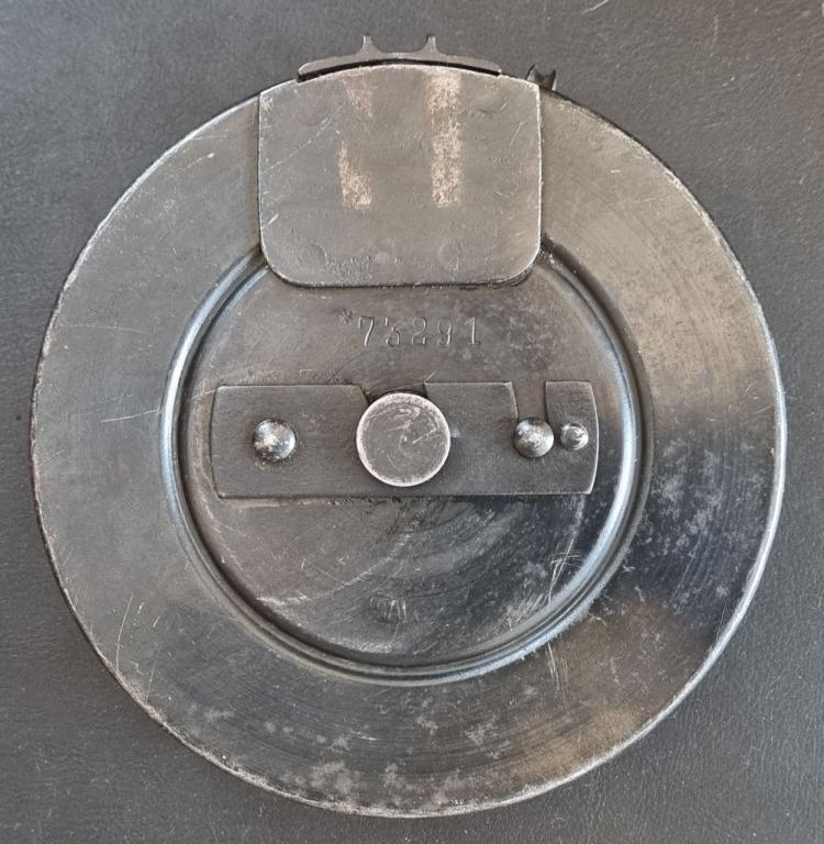 Диск пистолета-пулемета Суоми обр. 1931 г. калибра 9 мм. Люгер