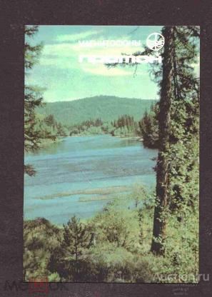 календарик  1991  год  протон  №   6344