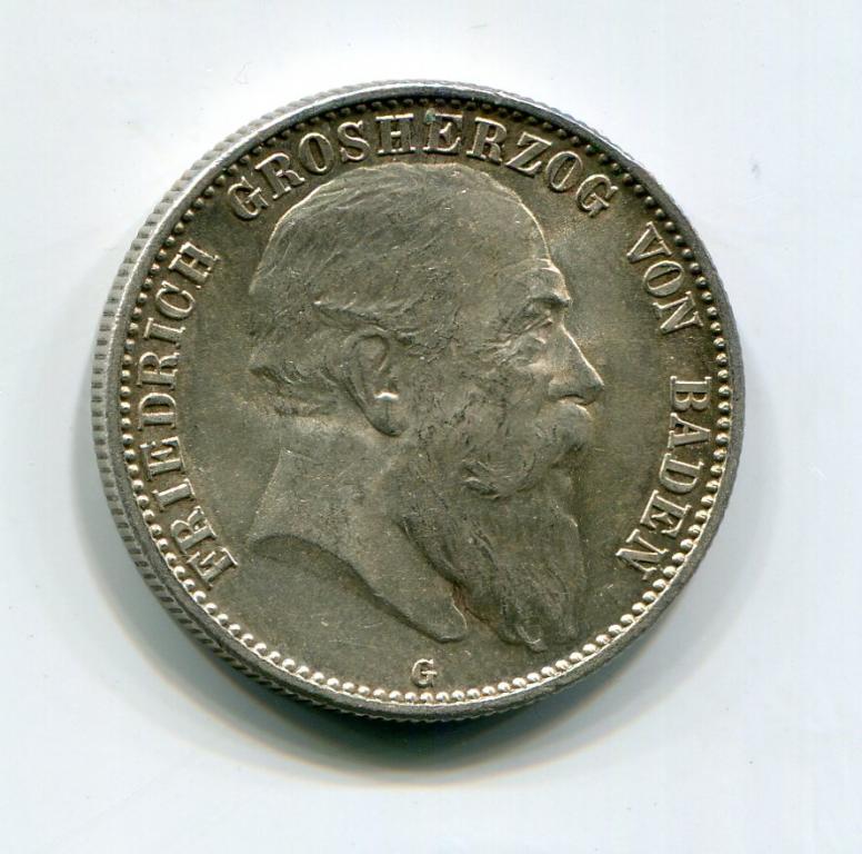 Баден. 2 марки 1905 — покупайте на Auction.ru по выгодной цене. Лот из ...