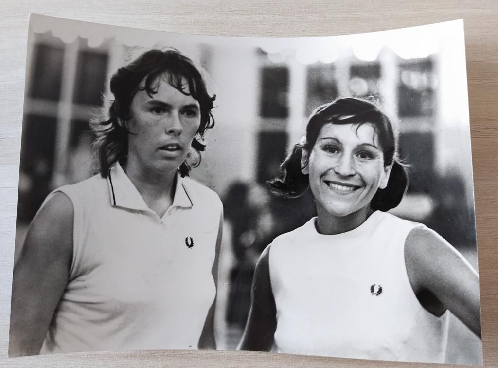 Фотография. Спорт СССР теннис Морозова, Иванова