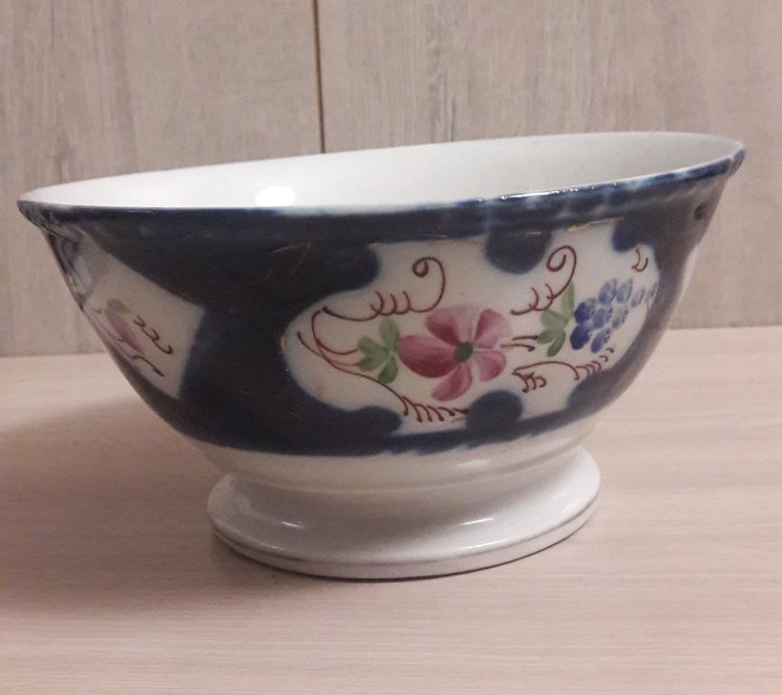 Пиала. Вьюнок . Большая . Первомайский фарфоровый з-д 1924-1930гг.