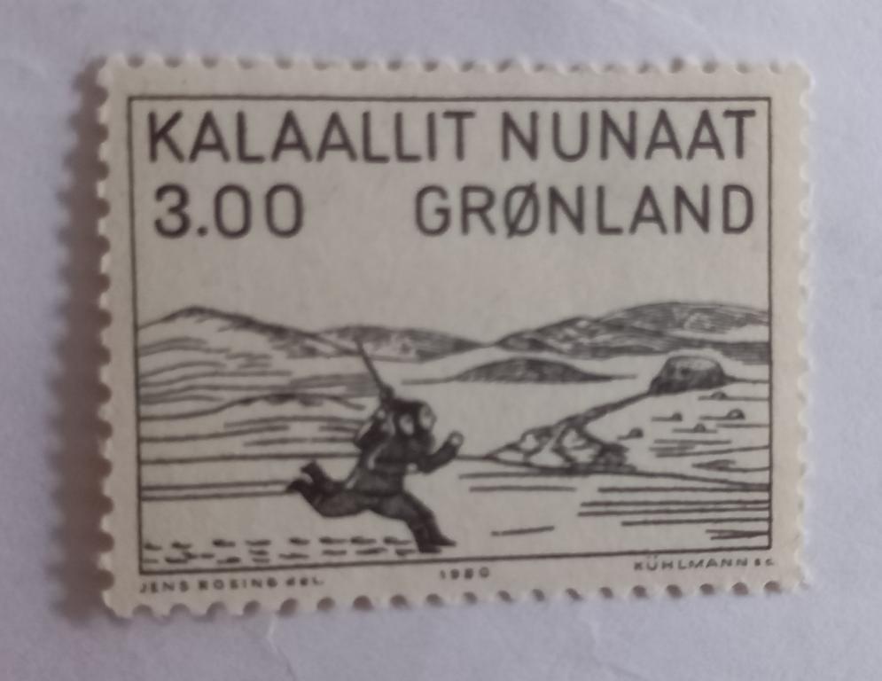 Гренландия 1980 год  Искусство Гренландии MNH 2