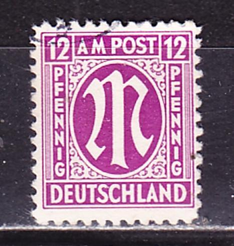Германия, гаш, 1945-46 г., зубцы 11