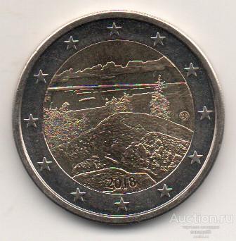 Финляндия 2 евро Национальный парк Коли 2018г. 25_13_9