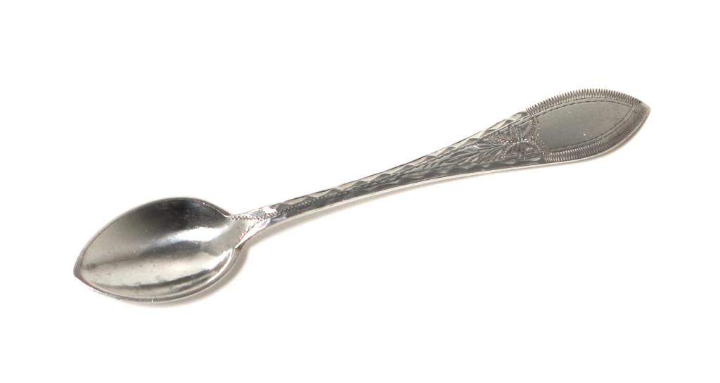 Серебряная ложка для специй. Дания, 1905 год.
