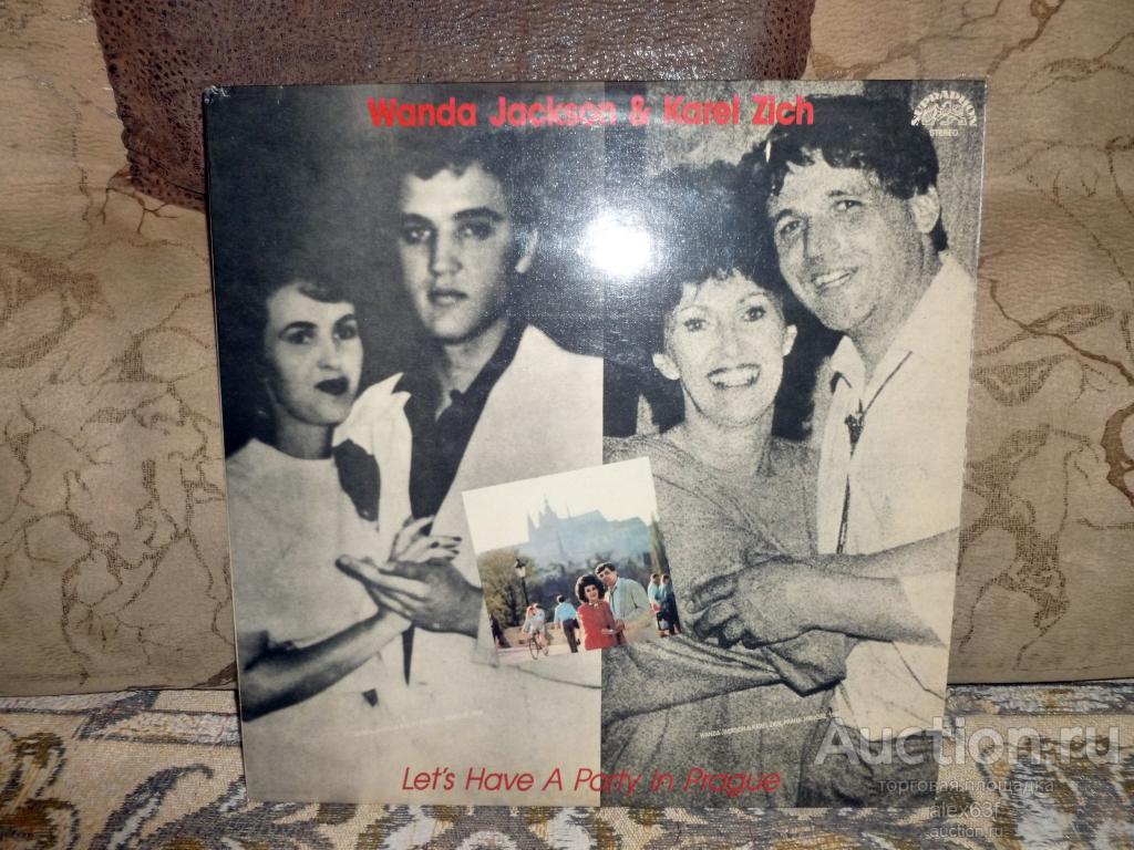 Wanda Jackson & Karel Zich 1988 Let's have a party in progue (Czechoslovakia)