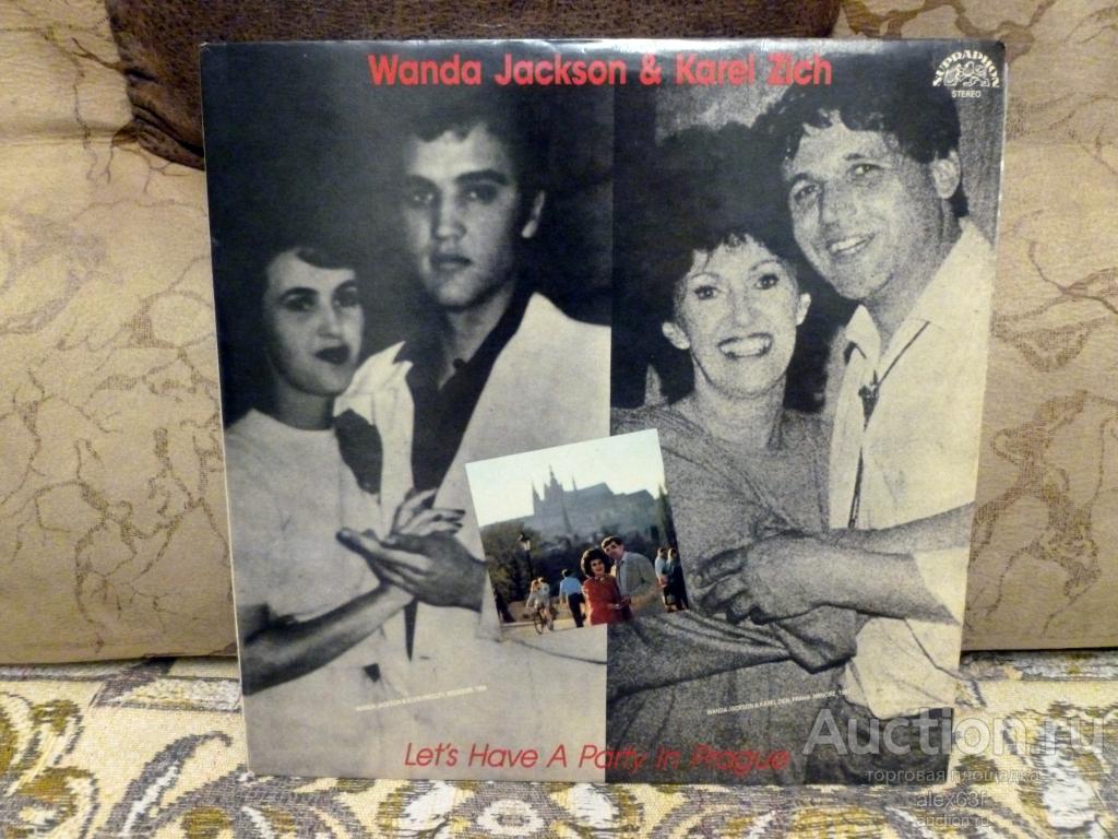 Wanda Jackson & Karel Zich 1988 Let's have a party in progue (Czechoslovakia)
