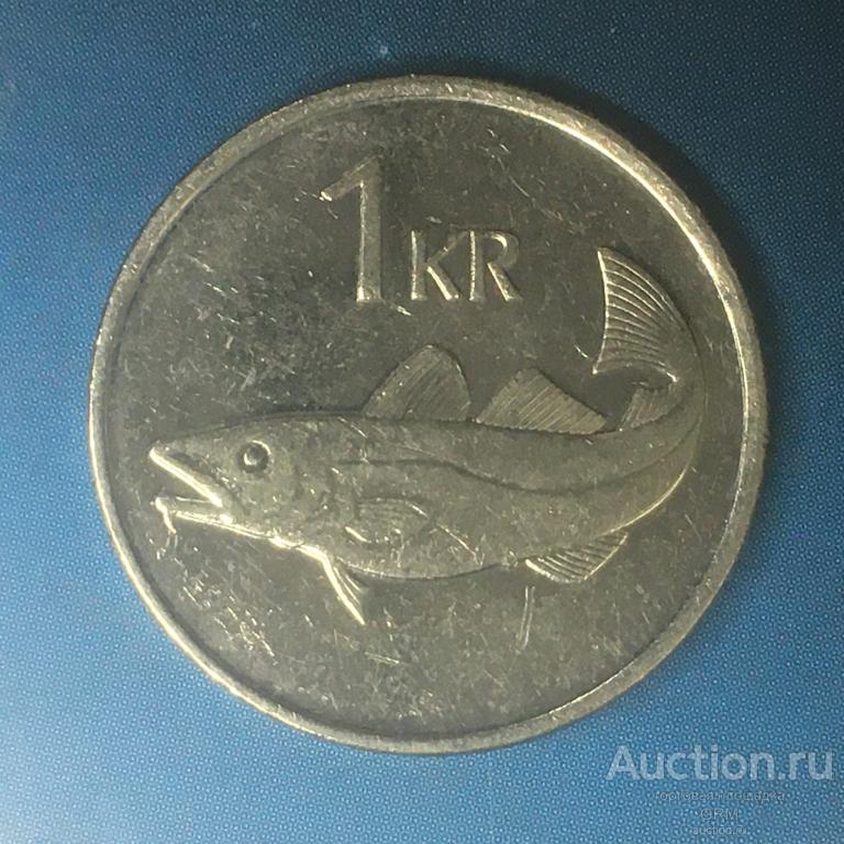 Исландия 1 крона 2006 год